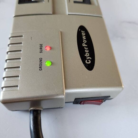 Cyberpower model 02-198-10MS- FC item 1080 125 volt surge protector - Picture 5 of 5